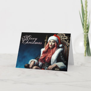 Santas heißeste Schwester - Frohe Weihnachten 0312 Karte