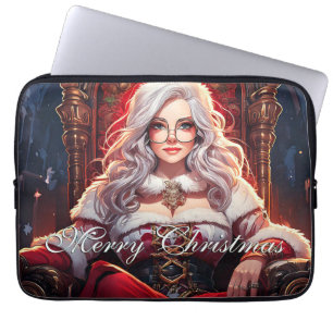 Santas heißeste Schwester - Frohe Weihnachten 0312 Laptopschutzhülle