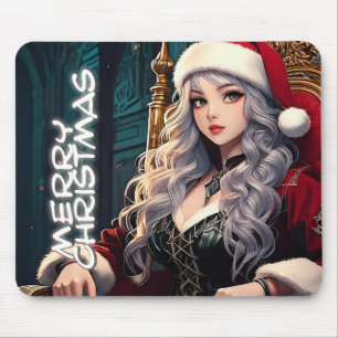 Santas heißeste Schwester - Frohe Weihnachten 0312 Mousepad