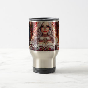 Santas heißeste Schwester - Frohe Weihnachten 0312 Reisebecher