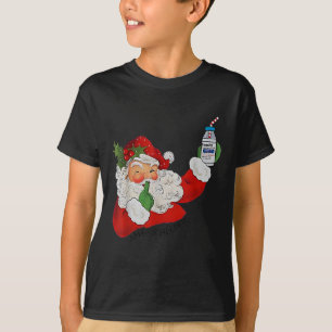 Santas Helfer Icu Crna Propofol Apotheker Krankens T-Shirt