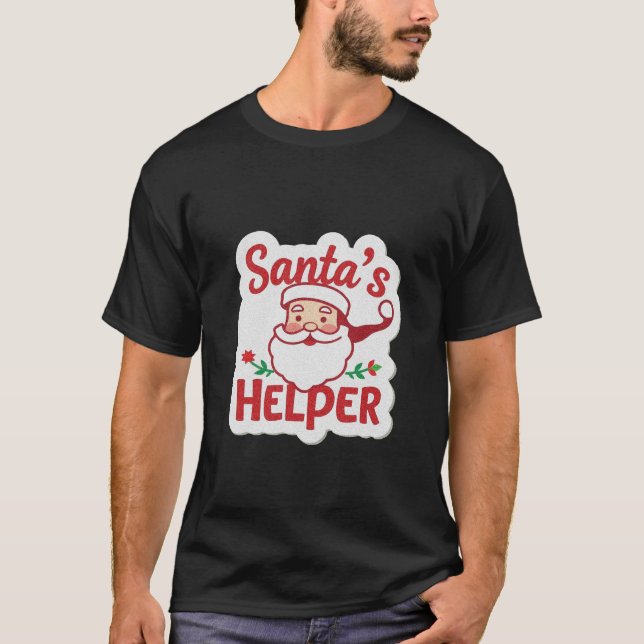 Santa's Helfer T-Shirt (Vorderseite)