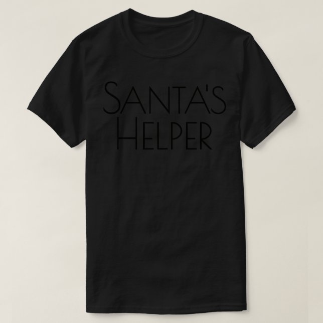 Santas Helper 8 T-Shirt (Design vorne)