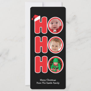 Santas Ho Ho Ho Weihnachten Personalisiertes Foto