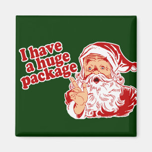 Santas Huge Paket Magnet