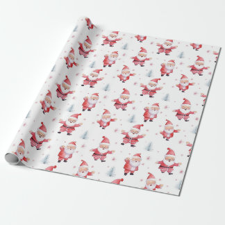 Santa's Jubilee Joy Geschenkpapier