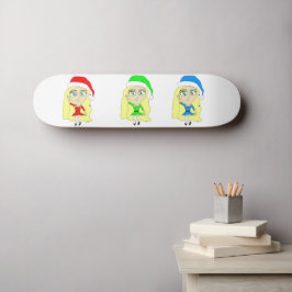 Santas kleine Helfer Skateboard