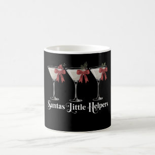 Santas Kleine Helfer Weihnachts Martini Cocktails Kaffeetasse