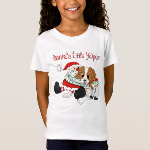 Santas kleiner Jubel-Cavalier King Charles T-Shirt
