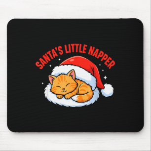 Santas kleiner Schläfer Süßer Weihnachten Lustige Mousepad