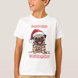 Santa's kleiner Unruhestifter – Lustiger Weihnacht T-Shirt