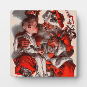 Santa's Lap Fotoplatte