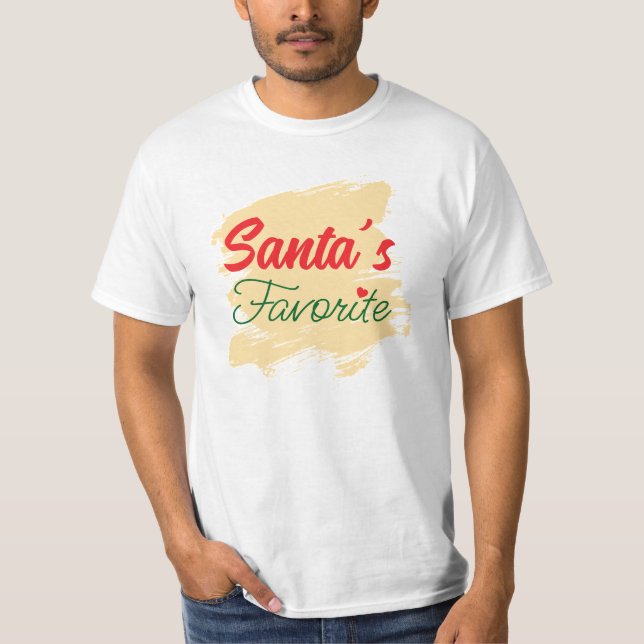 Santas Liebling T-Shirt (Vorderseite)