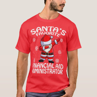 Santas Lieblings-Administrator für Finanzielle Unt T-Shirt