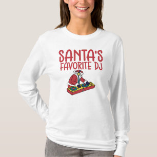 Santas Lieblings-DJ Weihnachten T-Shirt