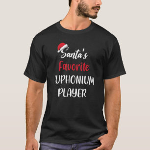 Santas Lieblings-Euphoniumspieler Weihnachten Eu T-Shirt