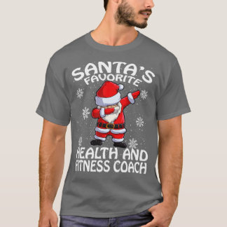 Santas Lieblings-Gesundheit und Fitness Coach Weih T-Shirt