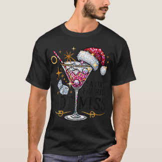 Santa's Lieblings-heiße Messe Funny Margarita T-Shirt