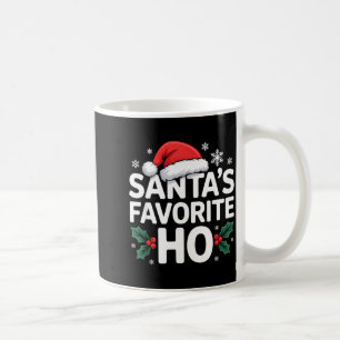 Santa's Lieblings-Ho-Tee Lustige Weihnachtsgrafik Kaffeetasse