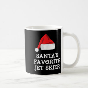 Santas Lieblings-Jet-Skifahrer Weihnachten Xmas Sk Kaffeetasse