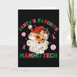 Santas Lieblings-Mammo-Tech Mammographie Tech Rönt Karte
