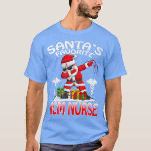 Santa's Lieblings-NCM-Krankenschwester Weihnachts- T-Shirt