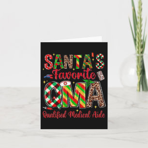 Santas Lieblings-Qma Qualifizierte Medikamentenhel Karte