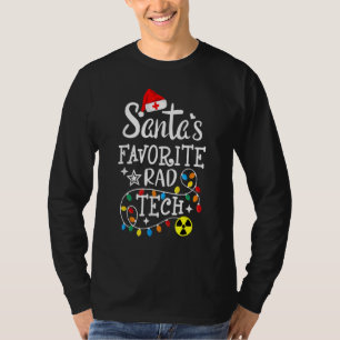 Santa's Lieblings-Radiologie-Radiologie-Radiologie T-Shirt