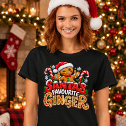 Santas Lieblings-Rotfuchs - Lustiges Weihnachts-Ro T-Shirt