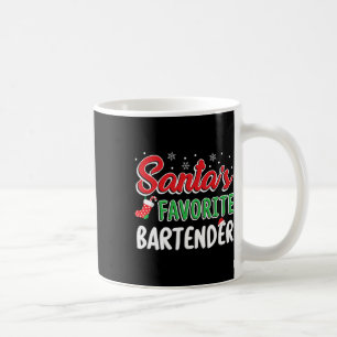 Santas Lieblings-Rtender-T-Shirt Süße Xmas-Party D Kaffeetasse