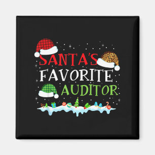 Santas Lieblings-Tor-Spaß-Weihnachten Magnet