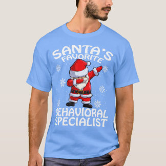 Santas Lieblings-Verhaltensspezialist Weihnachten T-Shirt