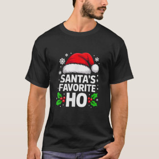 Santas Lieblings-Weihnachts-Spaß T-Shirt