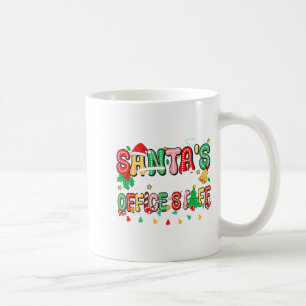 Santas Lieblingsbüroangestellte Weihnachtsbeleucht Kaffeetasse