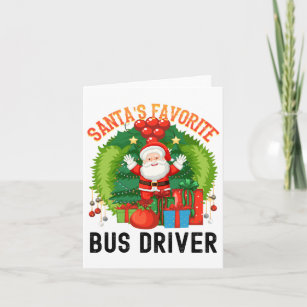 Santas Lieblingsbusfahrer, Welten-Bus Dri Karte