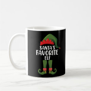 Santas Lieblingself Matching Family Weihnachten Kaffeetasse