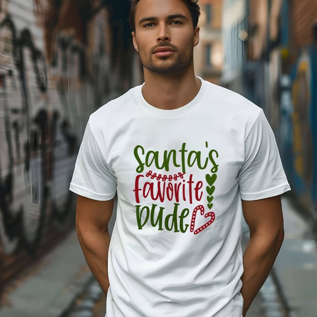 SANTA'S LIEBLINGSGÄNGIGER TYP T - SHIRT (Von Creator hochgeladen)