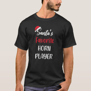 Santas Lieblingshornspieler Weihnachtshorn Pyj T-Shirt