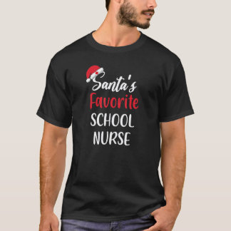 Santas Lieblingskrankenschwester Weihnachten 1 T-Shirt