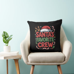 Santa's Lieblingsmannschaft Kissen