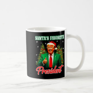 Santas Lieblingspräsident 2025 Frohe Weihnachten P Kaffeetasse