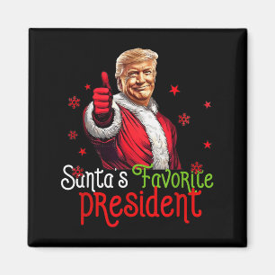 Santas Lieblingspräsident Lustiger Santa Trump 202 Magnet