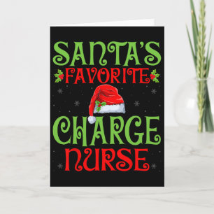 Santas Lieblingsstationsleitung Weihnachten Statio Karte