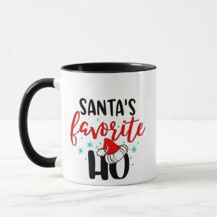 Santas Lieblingswitz Weihnachten Xmas Tasse