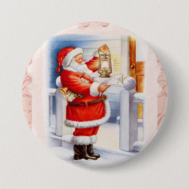 Santas-Liste Button (Vorderseite)