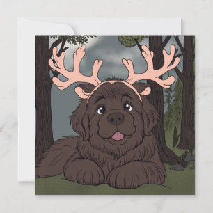 Santas Little Helper Feiertagskarte