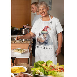 Santa's Little Hippo, Brauch Schürze