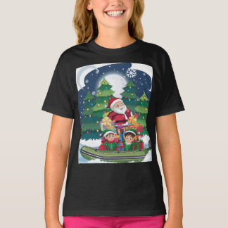 "Santa's Magical Boat Ride" T-Shirt