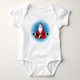 Santas Meditation Baby Strampler