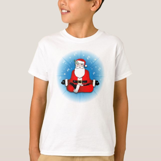Santas Meditation T-Shirt (Vorderseite)